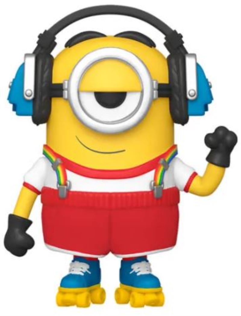 FUNKO ACTION FIGURES FUNKO POP MINIONS 2: ROLLER SKATING STUART